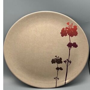 INDEPENDENT‎ STUDIES™ Vintage Melamine Set of 4 Tan Oval PLATES Modern Design